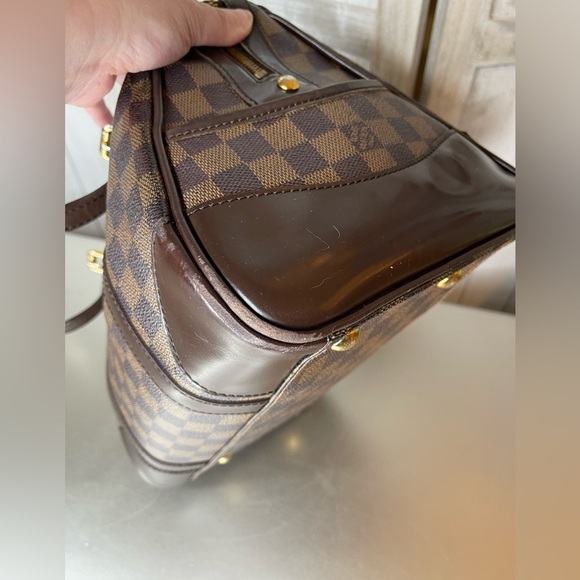 Louis Vuitton Berkeley Damier Ebene Handbag Bag Classic 30 - Picture 11 of 15